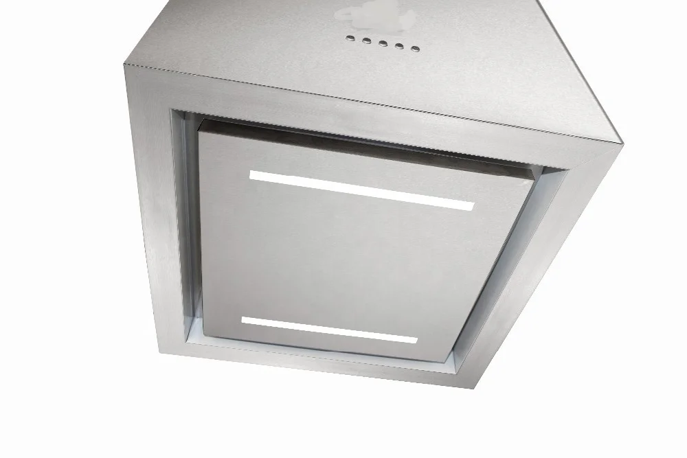 Квадратная вытяжка из нержавеющей