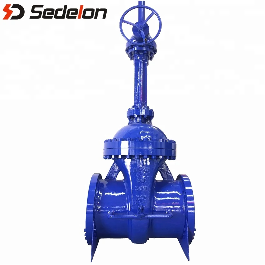 Flanged Gate Valve ANSI 300 Cast Steel Gate Valve Gear operated manufacturer