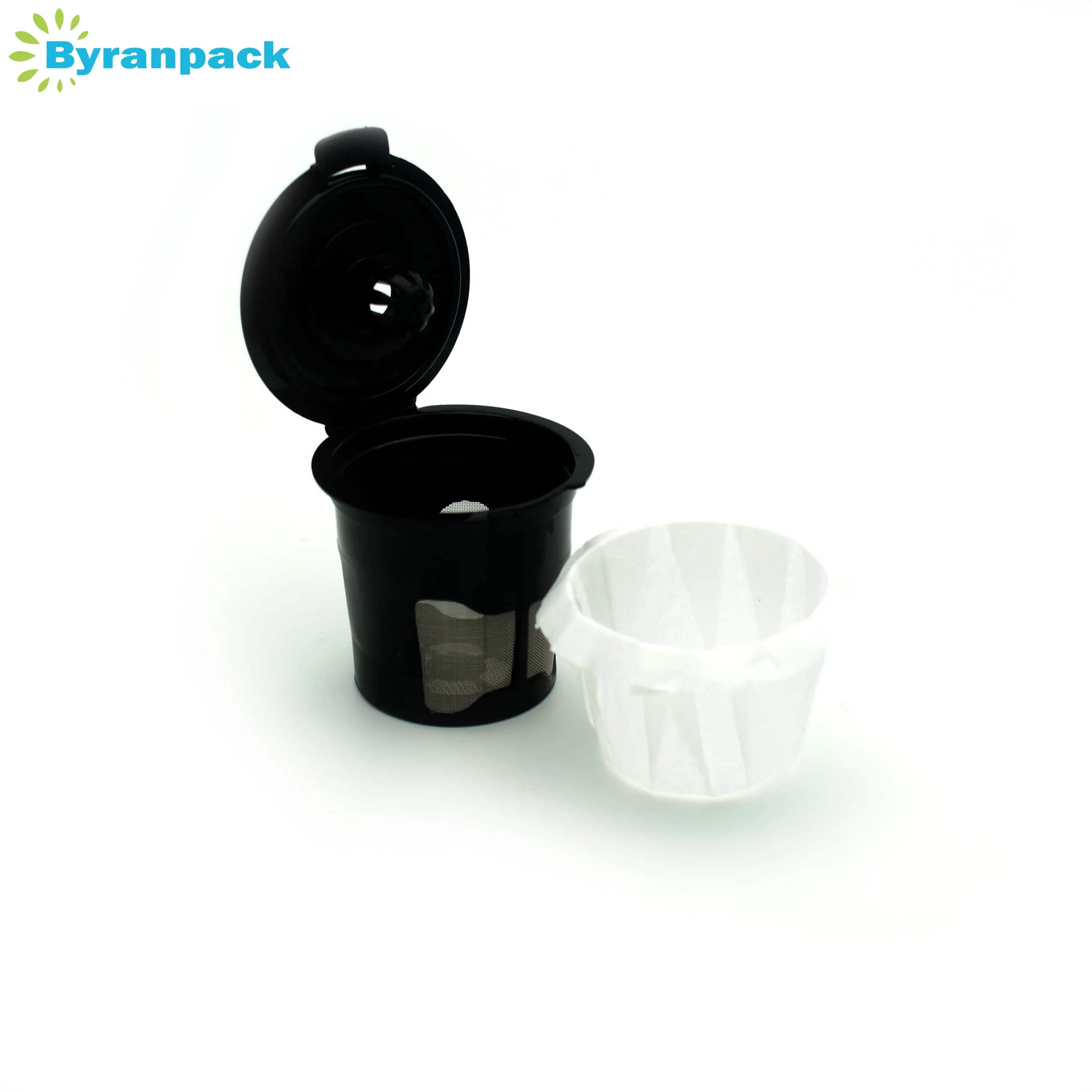 Заводская бумажная капсула для фильтрации кофе с крышкой, бумажная чашка для фильтрации кофе 35*33 мм
