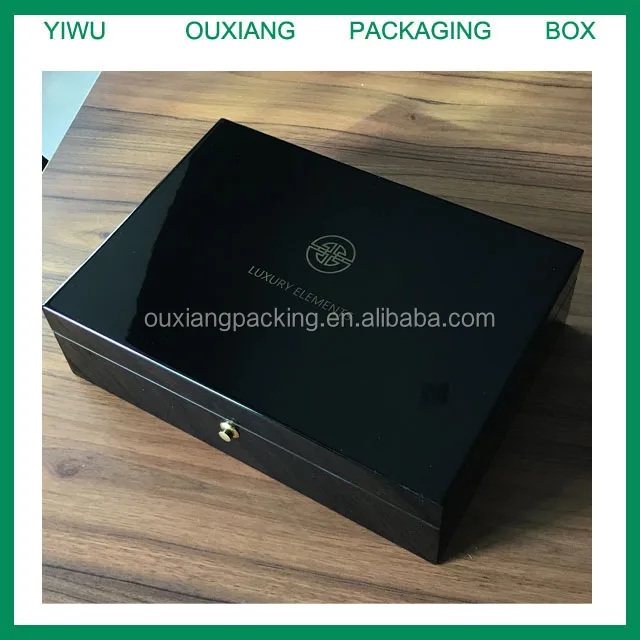 custom new design luxury wooden phone 14 gloss wooden packaging box