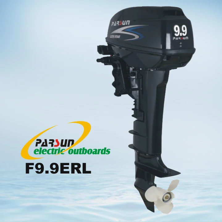 9.9hp electric outboard motor remote control long shaft
