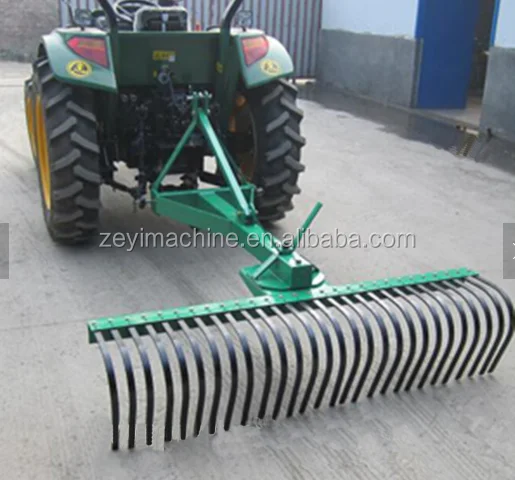 2022 Most Popular Products China 3 Point Tractor Landscape Rake /tractor Root Rake For Sale
