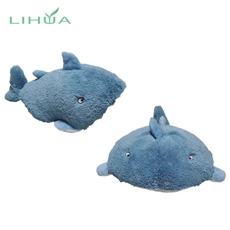 China Custom OEM Blue Whale Shark Plush Stuffed Toy