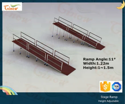 Outdoor Events Flexible Stage Ramps For Sale Portable Car Ramp