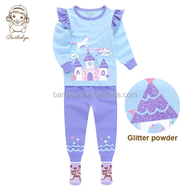 
100 cotton kids clothes wholesale children pajamas 