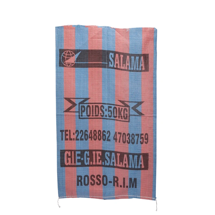 MY China Goods Wholesale Flour Printed 55-120GSM PP Woven Sack Bags For 50Kg Rice