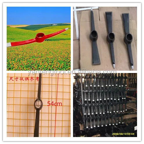 different kinds of gardening tools pickaxe types P402