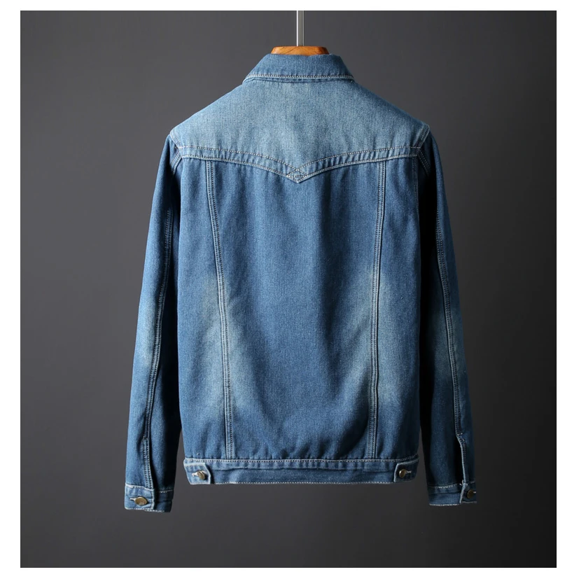 Winter Men Fashion Denim Jacket Mens Fashion Casual Jacket Men Brand Jacket Slim Fit Denim Coats Male Custom Wholesale