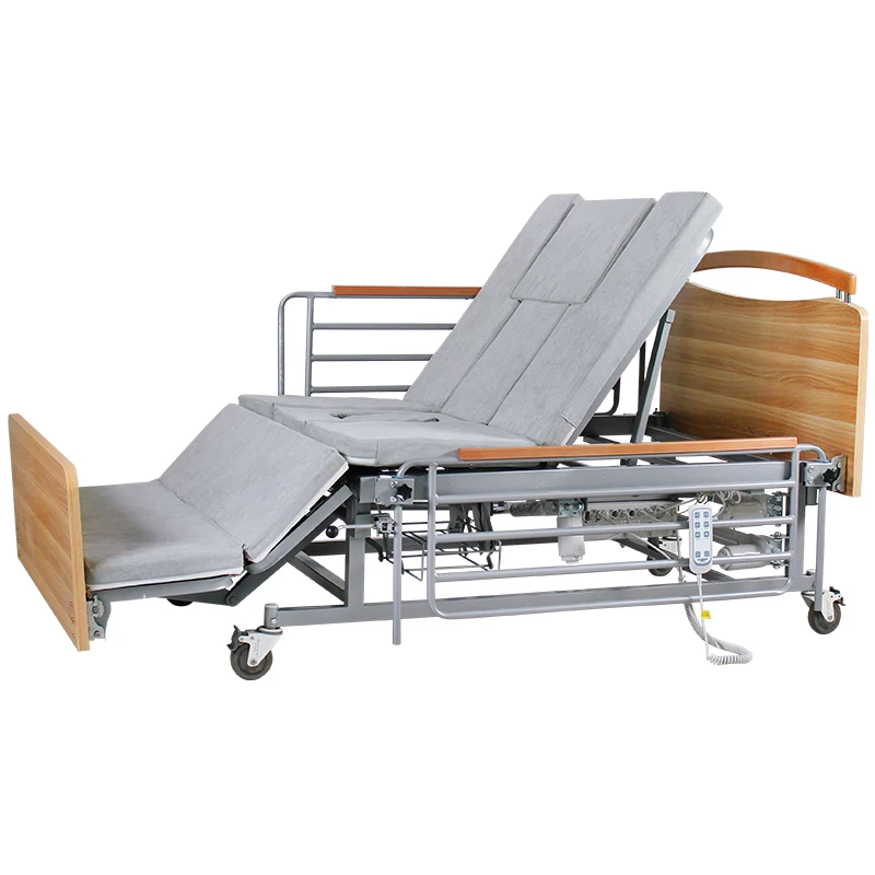 Brand new design wooden board nursing bed