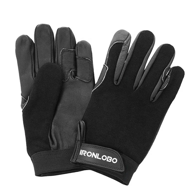 High Quality Goat Leather Winter Long Fingers Sailing Gloves