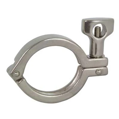 Clamp сталь зажим из нержавеющей стали санитарно-регулируемый Трубная арматура tc triclover