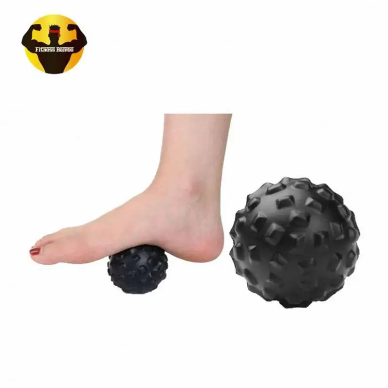 RAMBO eco foot rubber yoga handheld spiked massage ball