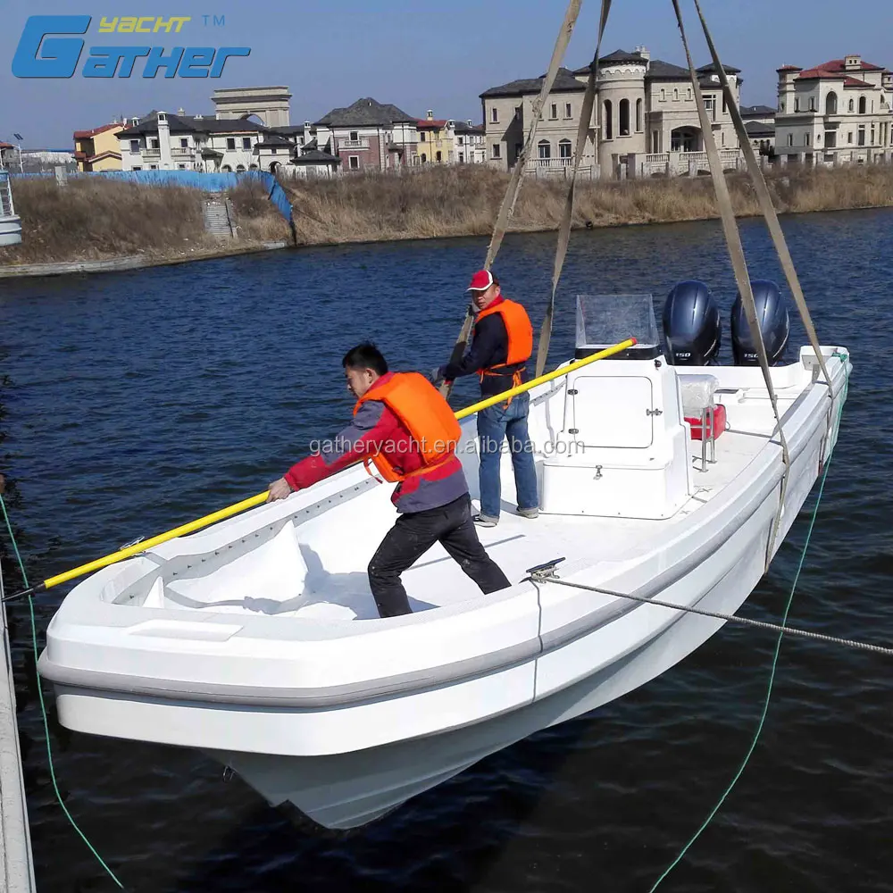 Gather Yacht NEW MODEL Cheap Fiberglass Work Hull Fiberglass Boats