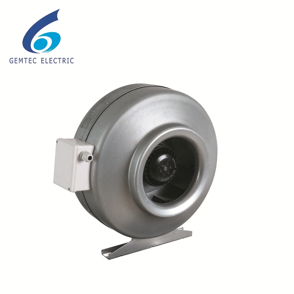 
Overheat Protection Motor DPT C model Multiple size Galvanized Circular Metal blower/ inline Duct Fan 