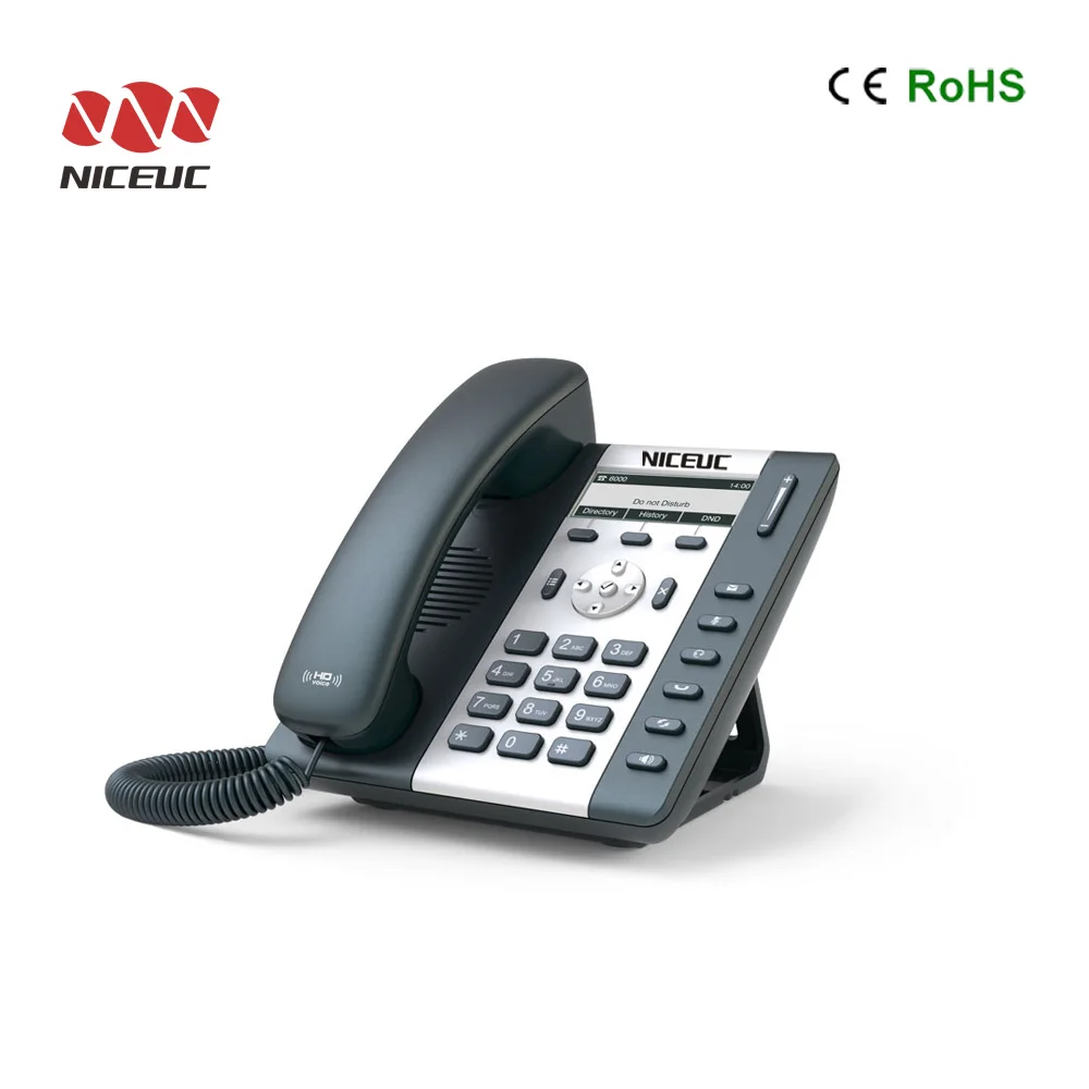 Cheap VoIP Phone LCD IP Phone with 2 SIP Lines