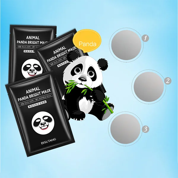 Fashion Magic Tiger Panda Sheep Dog Animal Moisturizing Face Mask Improve Skin