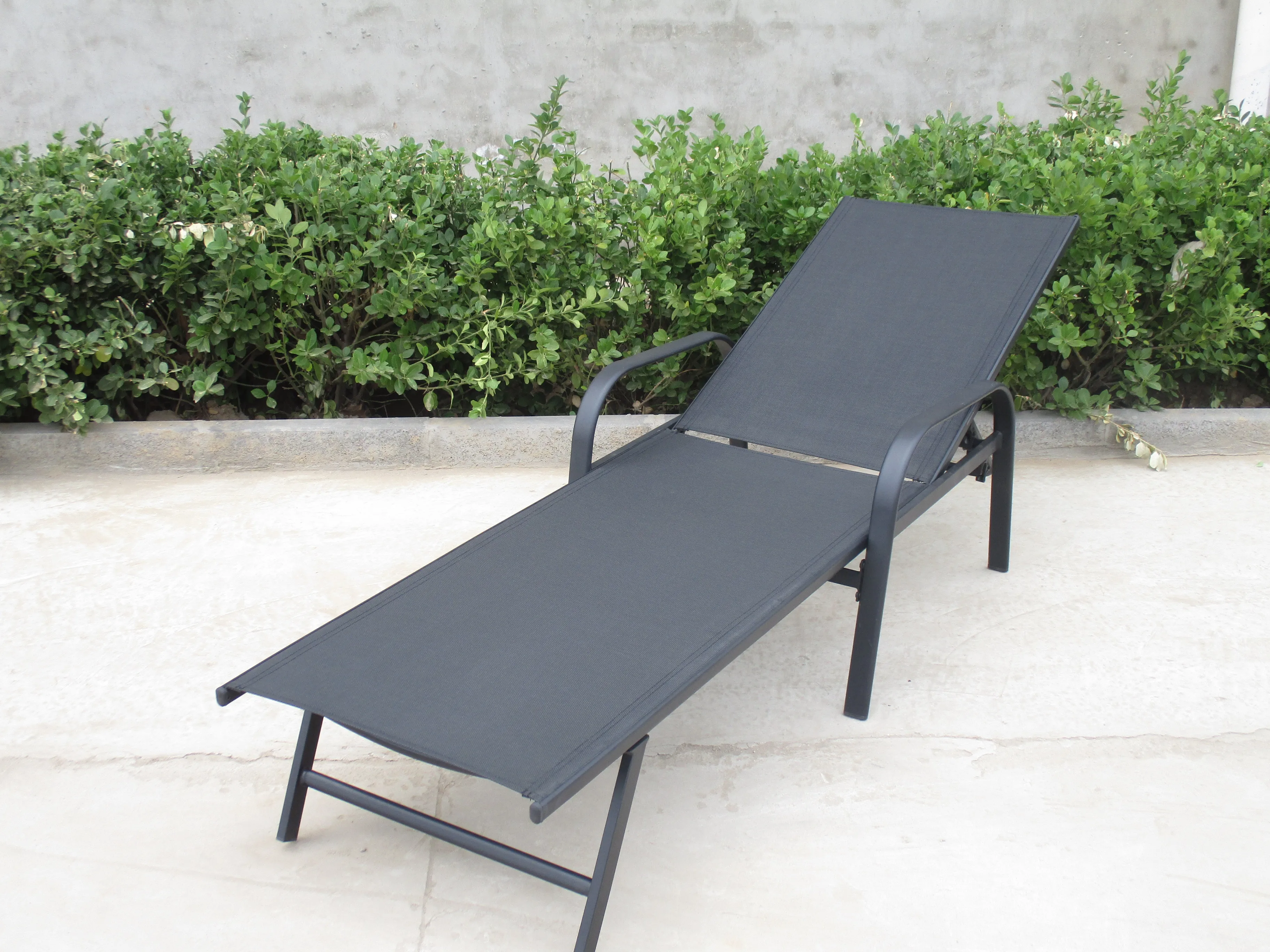 High quality cheap hotsales  outdoor furniture sun lounger  Lying bed  outdoor garden chair