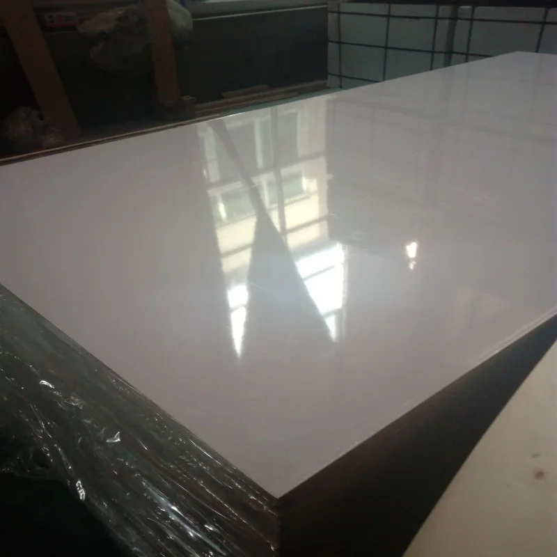 
High Glossy Melamine Faced White UV Coated MDF Board 