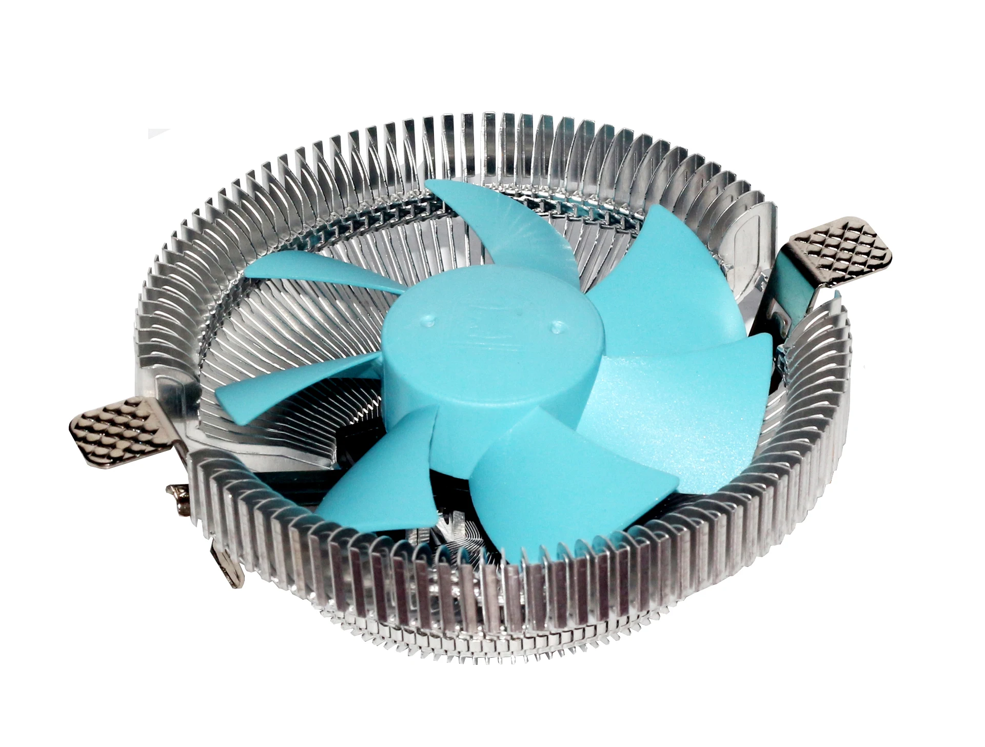 
New Blue 2021 Socket Lga 2011/1366/1156/115 3506 Cpu Cooler For Intel 1156 Pin Processors Radiator Fan 