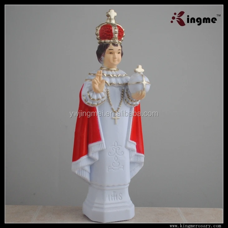25cm Height Plastic Hail Mary Figurine Religious Statues