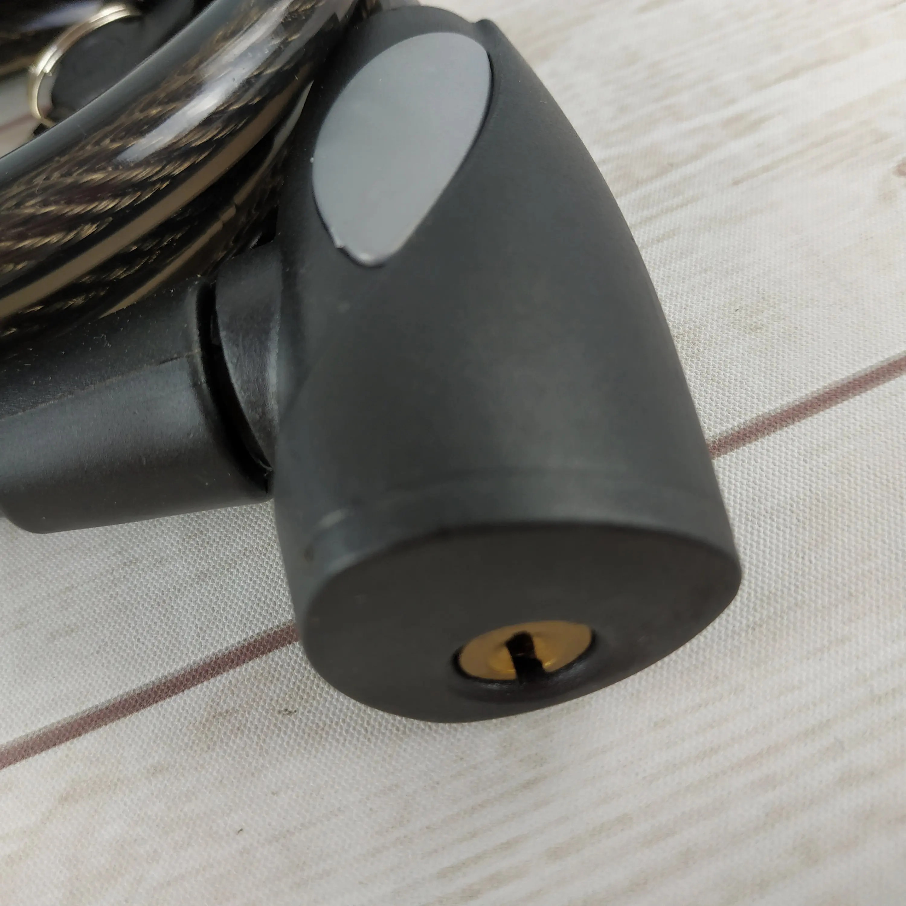 Hot Sale Bicycle Accessories Bike Cable Lock Folding Bicycle Lock with Keys Cable Motorcycle Locks