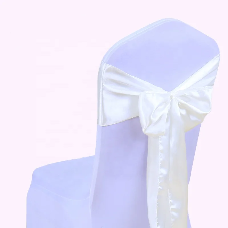 
wedding decoration rose gold stain chair sashes chair band 