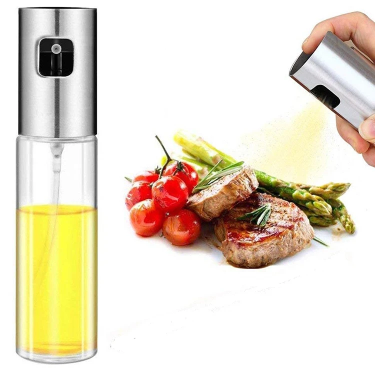 
Promotion BBQ portable food grade glass bottle olive oil sprayer bottle for cooking 