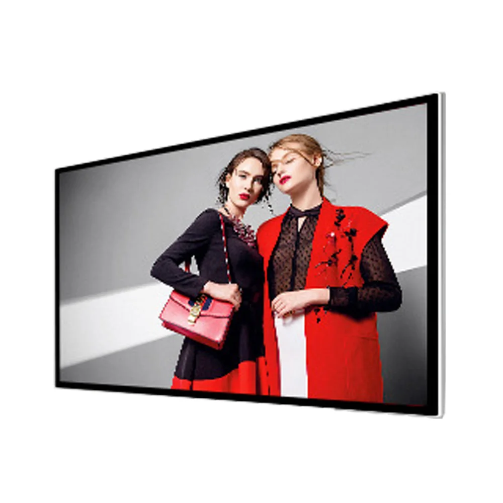 Прямые поставки с фабрики, распродажа ТВ реклама дисплей 55 дюймов настенное крепление сенсорный экран ЖК-дисплей цифровой signag дисплей