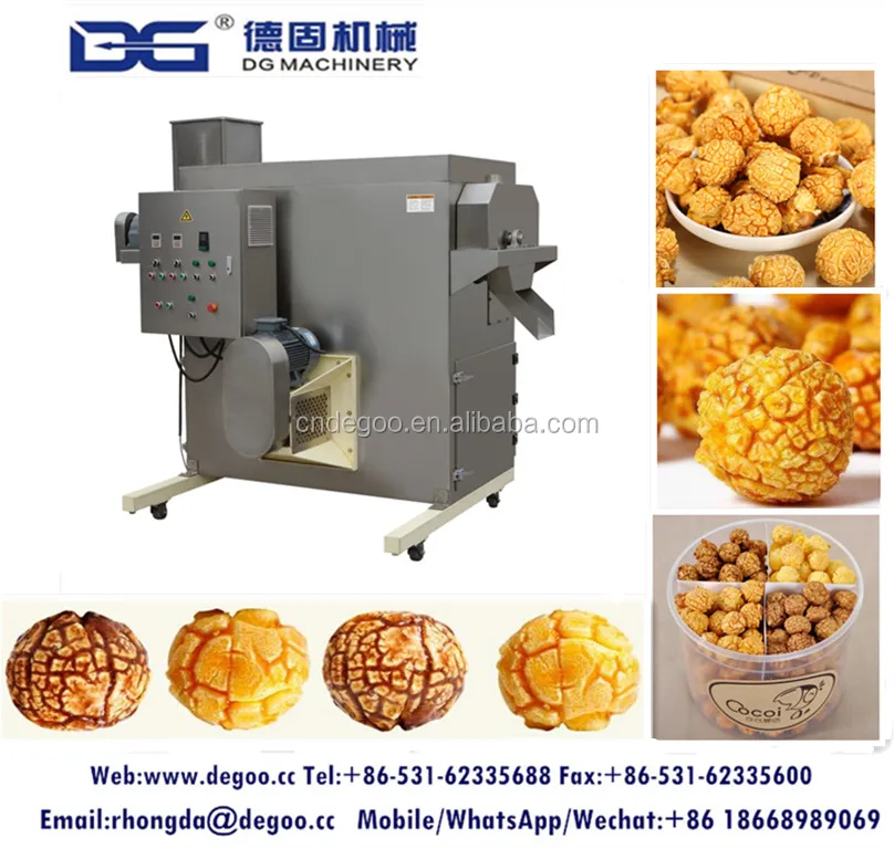 
High quality popcorn snacks machine pops machines 