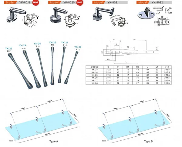 
Glass Canopy Awning System/Glass Canopy Wall System 