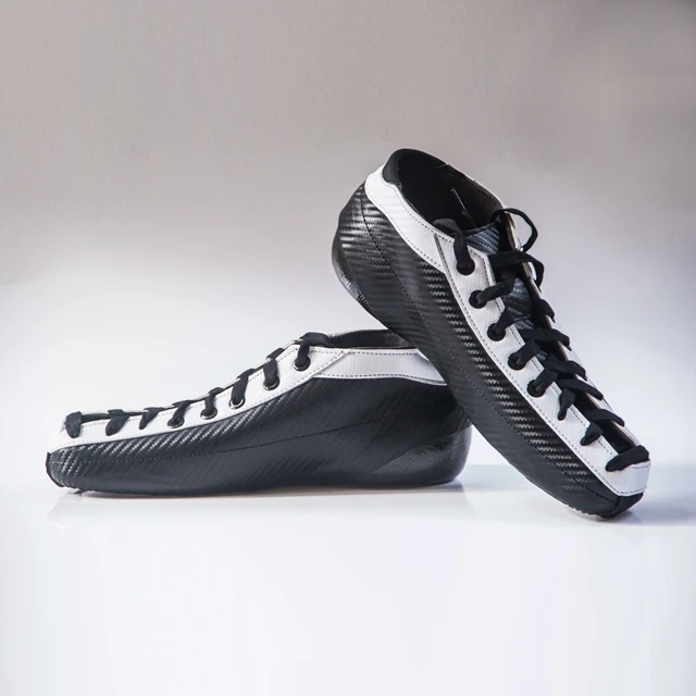 Carbon fiber roller skate boot, carbon fiber quad skate, carbon fiber derby skate