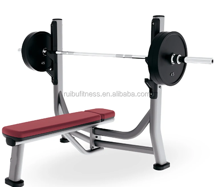 
RUIBU-9010 Recumbent push frame/Commercial gym Fitness/flat bench 