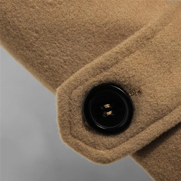 Wholesale Jackets Men Business Windbreaker Trench Coat