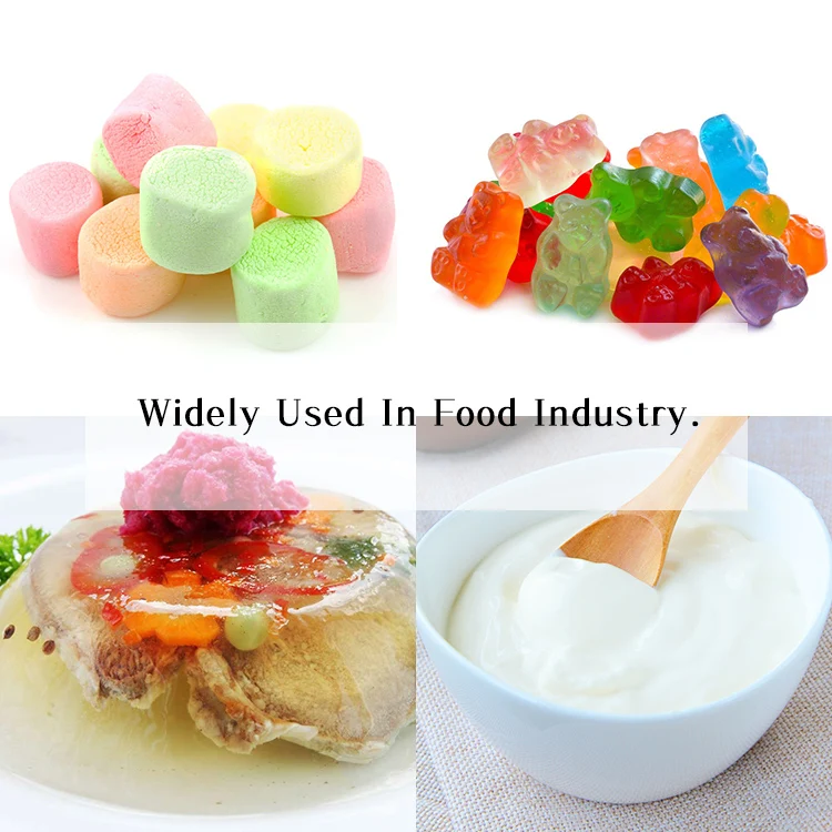 halal condensed nice gelatin for candy making