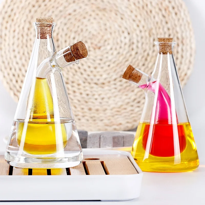 Kitchen Accessories Glass Coconut Glass Olive Oil Dispenser Bottle