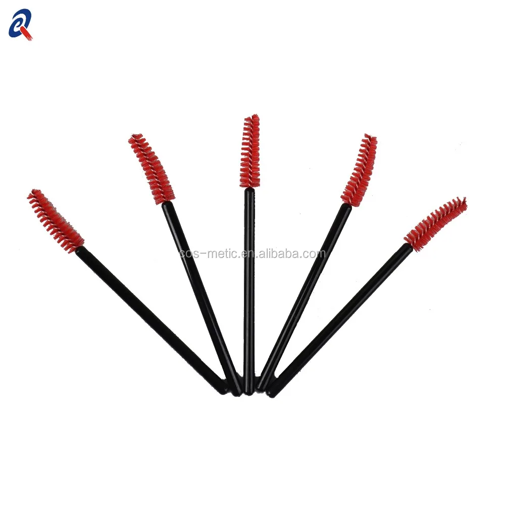 Disposable color nylon mascara brush (MM1801BR)