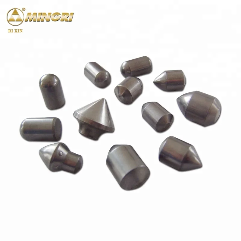 Buttons Rixin Hard Metal YG6 Tungsten Carbide Construction Tool Parts for Rock Drilling Tool 2500+ Feet Customized CN;HUN