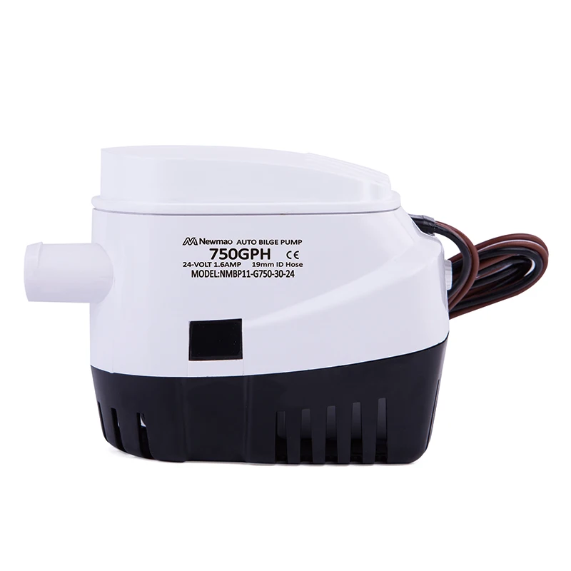 
Newmao automatic bilge pump 12/24V 750GPH 