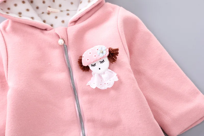 Cartoon Baby Garment New Born Baby 2pcs Zipper Girl Clothes Set Online