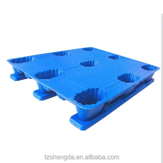 Durable Flat Surface Three Skids Plastic Pallet beer bottle pallet plastic pallet