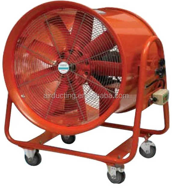 Передвижной супер скоростной вентилятор/вентиляционные вентиляторы с колесиком 32 дюйма 34 дюйма вытяжные вентиляторы большого диаметра