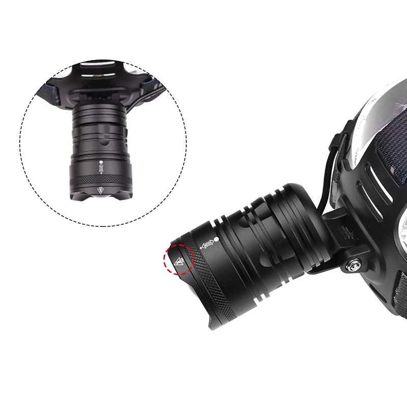 Новое поступление Регулируемый USB налобный фонарь перезаряжаемый масштабируемый водонепроницаемый 10000 люмен Высокая мощность XHP70 светодиодный налобный фонарь