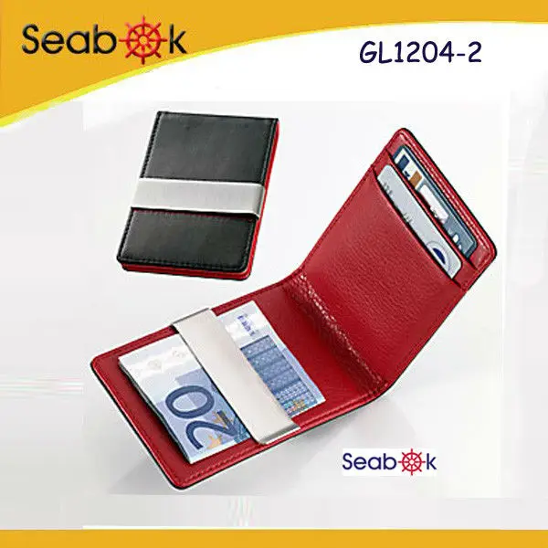 
Metal money card wallet money clip wallet 