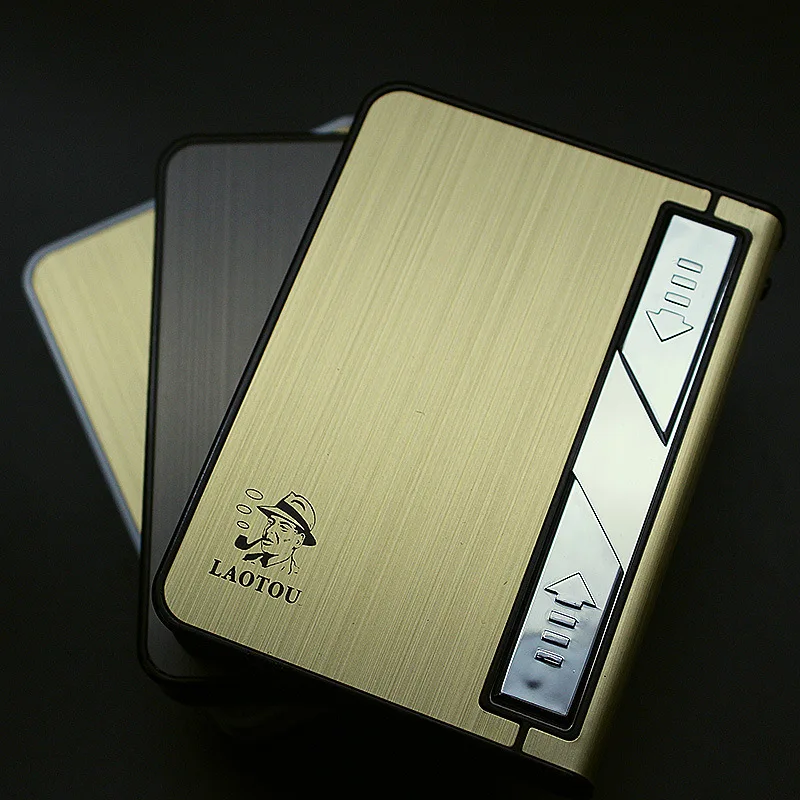 2018 Amazon Top Selling Cigarette Case With USB Rechargeable Electronic Lighter