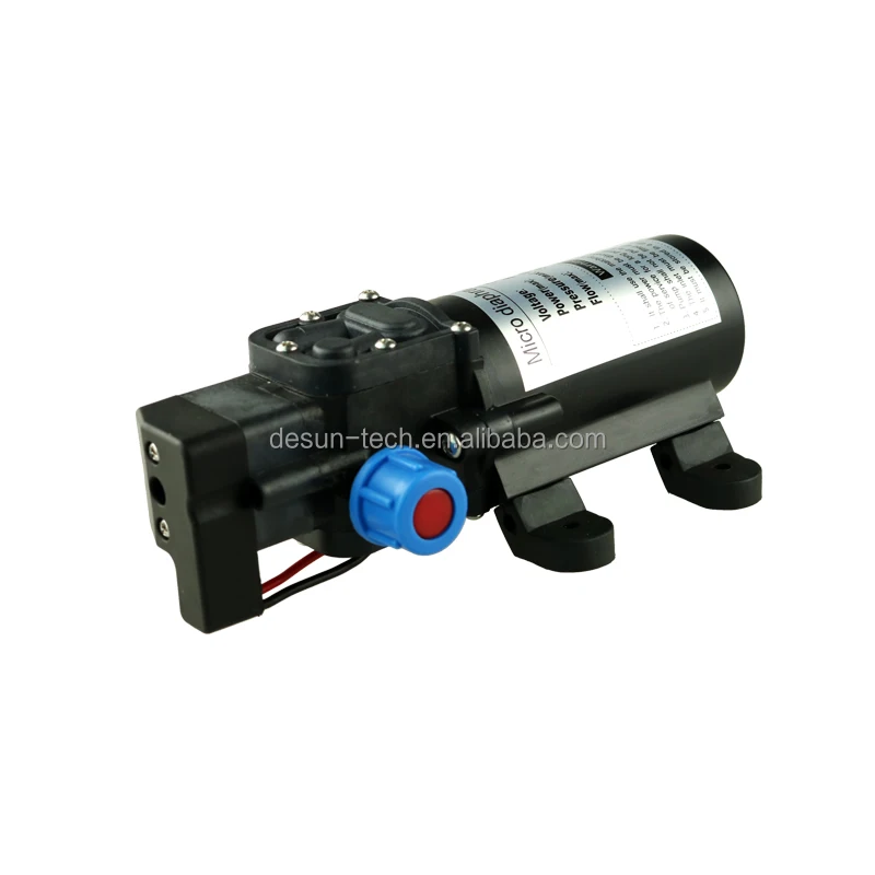 Электрический водяной насос 80 Вт 12 В 24 лм/мин микро самовсасывающий с кнопкой питания