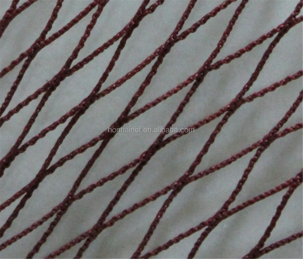 Nylon multifiament fishing net p nylon pa6 Mesh 4.0cm 4.5cm 5.0cm 6.0cm up