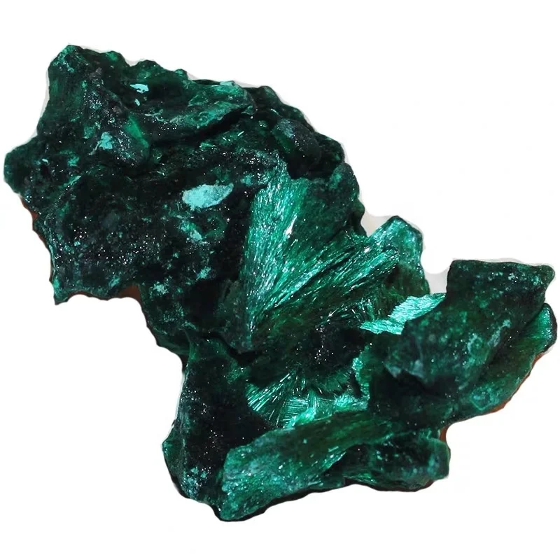 High Quality  Natural Rock High Quality Malachite Crystal Rough Stones For Sale
