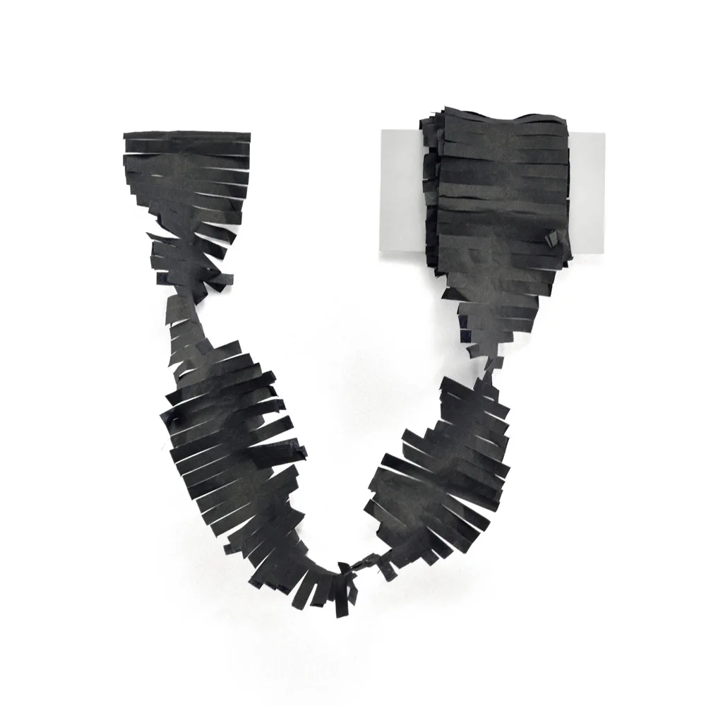 
wholesale Colorful Hanging Decor Party 3 meter Tissue Paper Fringe Garland for party decoration 