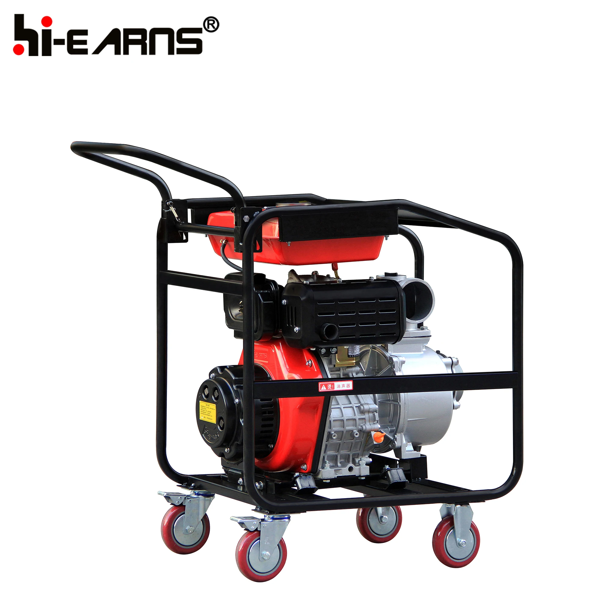 186FA diesel engine 4 inch portable diesel water pump in selling
