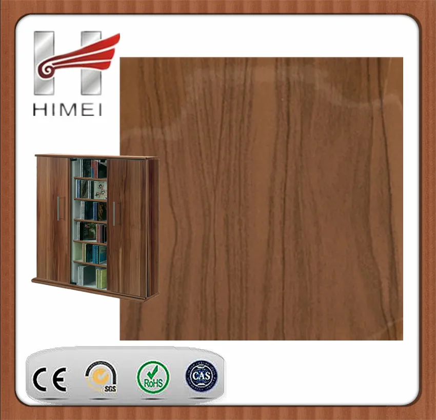 Высочайшее качество зерна, древесины декоративные VCM лист для шкафа